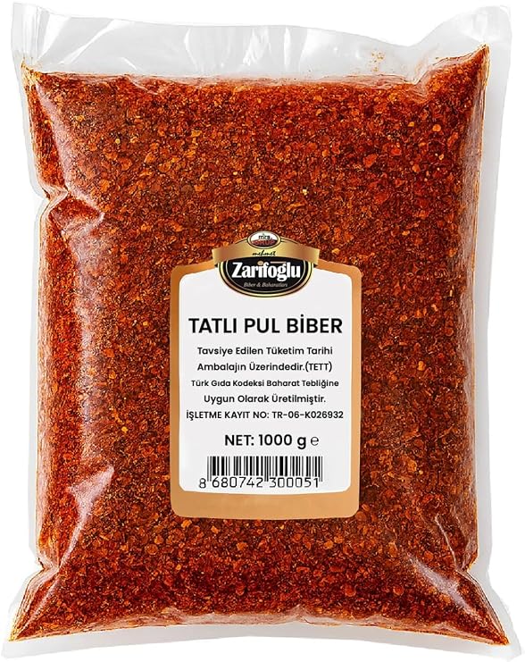 Tatlı Pul Biber (ACISIZ) 1kg