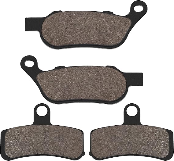 Brake Pads for Harley Davidson Fatboy 2008-2014, Softail Deluxe 2008-2014, Street Bob 2008-2017, Heritage Softail Classic, Super Glide, Softail Custom, Dyna Wide Glide, Rocker, Night Train, Low Rider
