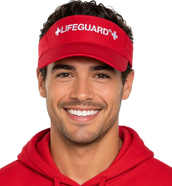 LIFEGUARD Officially Licensed Visor - Feel Comfortable - Hat for Men & Women, The Materials - One Size