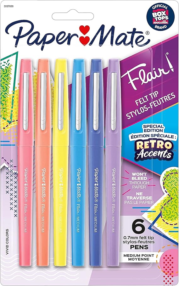 Pap24431535 - Pen,flair,retroclrs,md,6