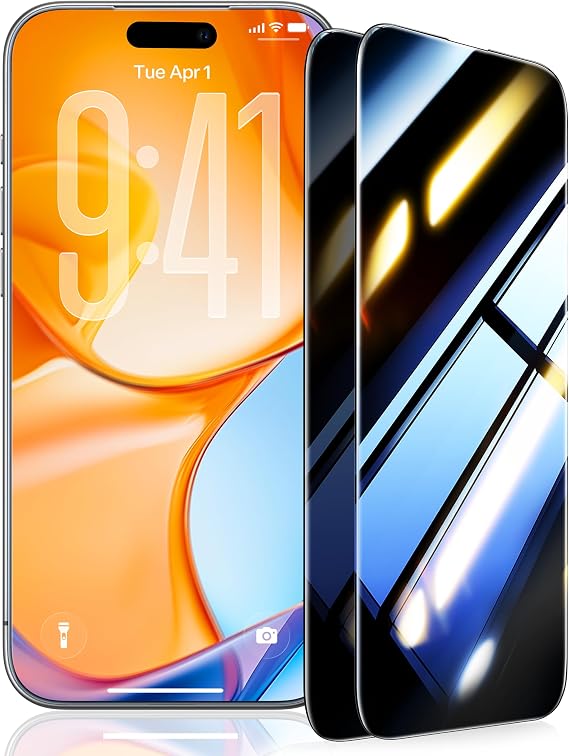 UltraGlass TOP 9H+ Armor for iPhone 15 Pro Max Privacy Screen Protector