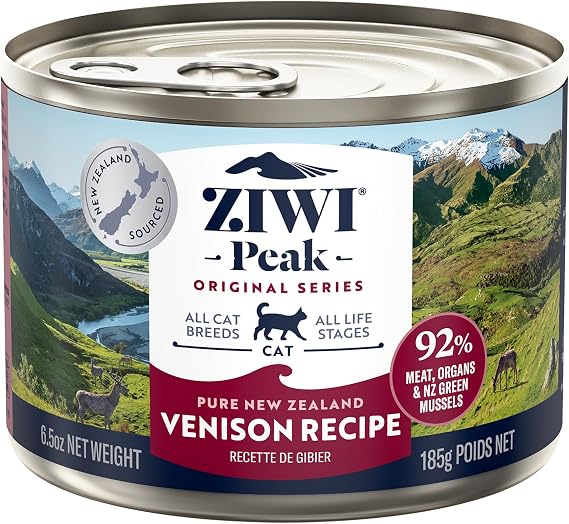 ZIWI Venison Cat Can, 6.5 oz 185 g