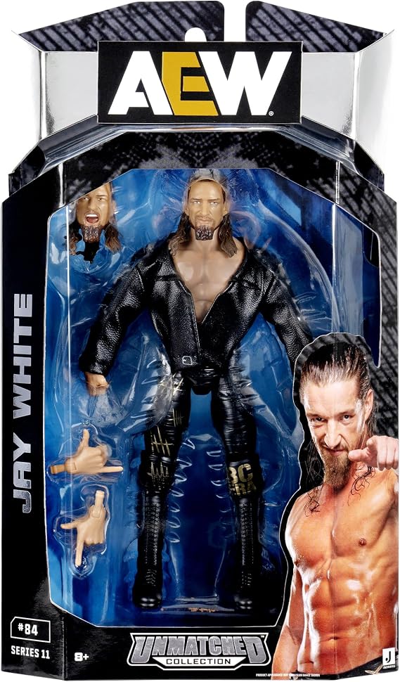 AEW J White Unparalleled Series 11 Wrestling Toy