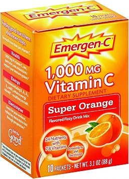 Emergen-C Supr Orange 10 Size 10ct