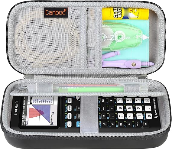 Canboc Case for Texas Instruments Ti-84 Plus CE/TI-84 Evo/Ti-84 Plus