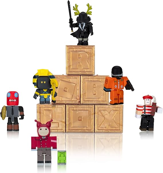 Roblox Action Collection - Series 8 Mystery Figure 6-Pack [Includes 6 Exclusive Virtual Items]