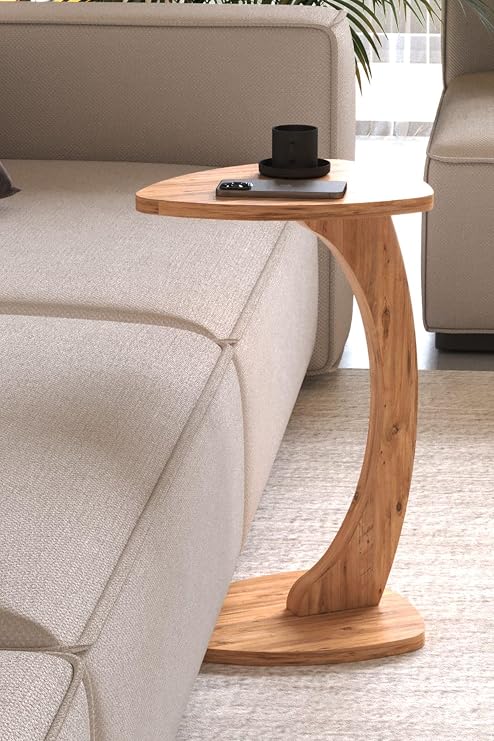 interGO, Tekerlekli Yan Sehpa, Prizmatik C Sehpa, Atlantik Çam, CT5