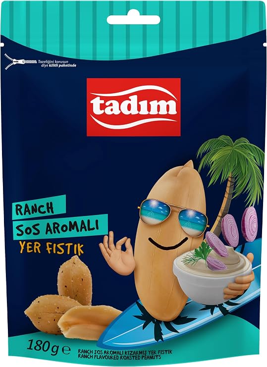 Tasting Peanuts with Ranch Sauce 180 Gr