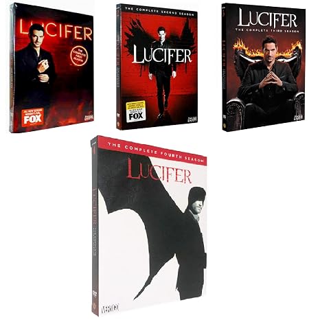Lucifer Complete Series Season 1-4 DVD