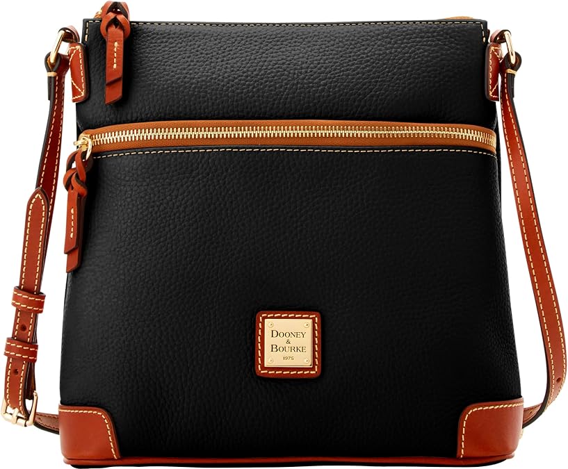 Dooney & Bourke Womens Crossbody, Large Leather Handbag with Shoulder Strap