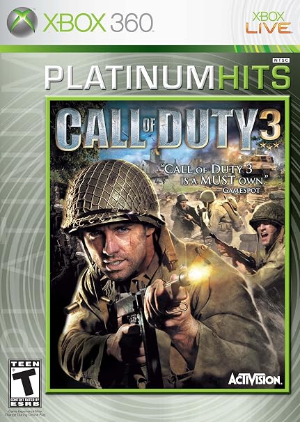 Call of Duty 3 Platinum Hits -Xbox 360
