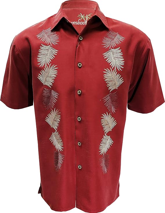 Bamboo Cay Men's Vertical Salamanca Embroidered Shirt