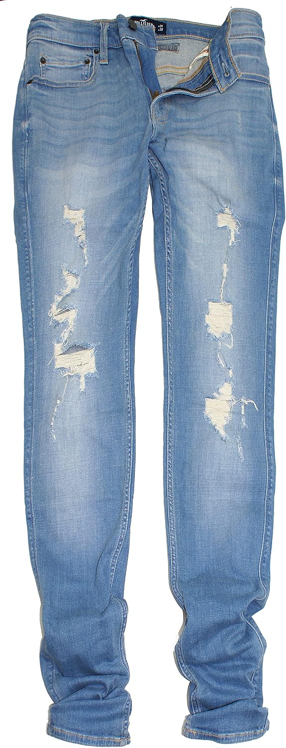 Hollister Co.. Men's Advanced Stretch Stacked Skinny Jeans HOM-30