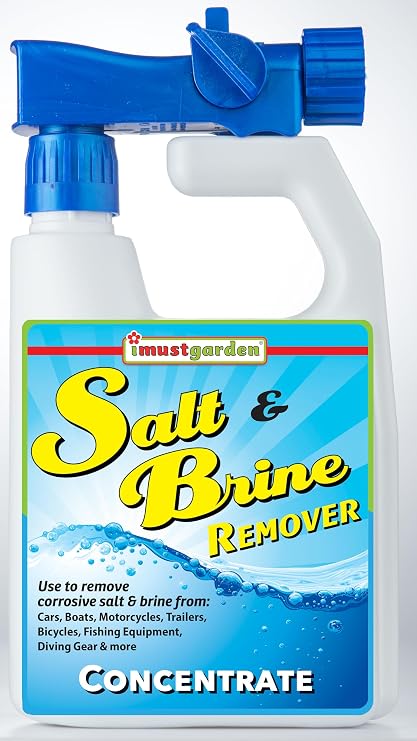 IMUSTGARDEN Salt & Brine Remover- Hose-end: For Vehicles/Marine Use, 32oz