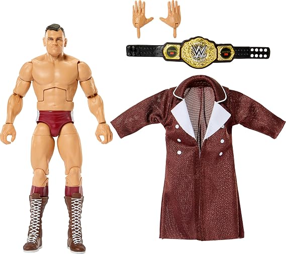 Mattel WWE Elite Action Figures & Accessories, Series #121, 6-Inch Collectible Gunzer with 25 Joints & Interchangeable Needles