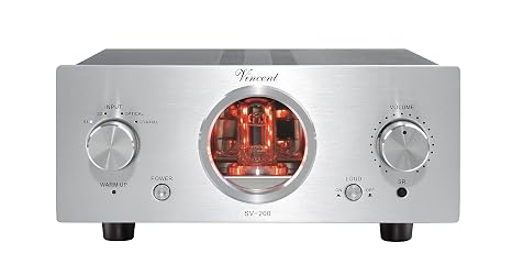 Vincent Audio SV 200 Hybrid Integrated Amplifier Silver