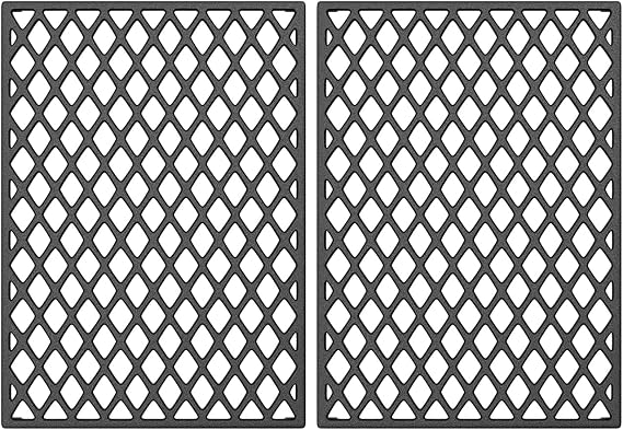 Cast Iron Grill Grates for Pit Boss 820/850 Series Replacement Grates, 2pcs