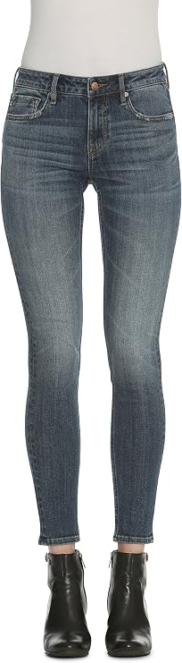 Vigoss Women's Jagger Fit Skinny Jean, Classic Destruction, 24