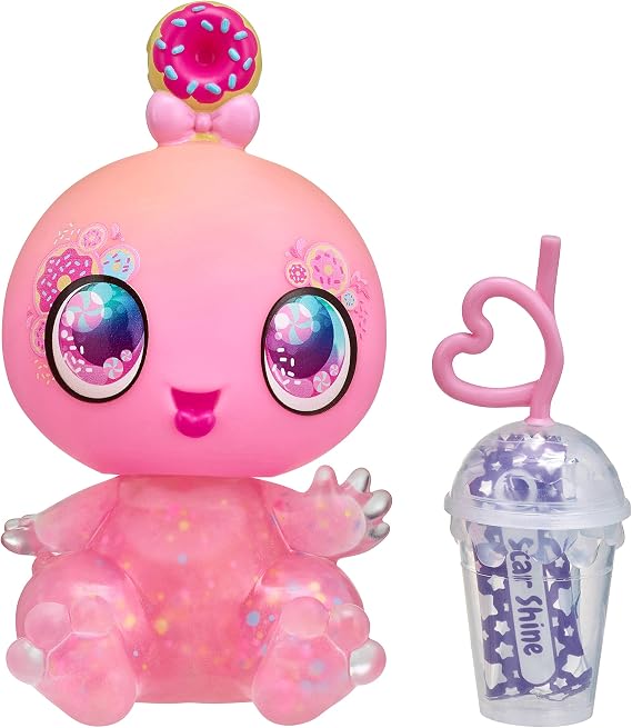 Goo Goo Galaxy 5" Doll, Astra Nommy with Squeezer Belly & DIY Slime Activity