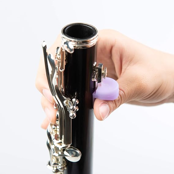 Thumb Rest Cushion/Authentic Brand/Duo Music Korea/For Clarinet,Oboe/Silicone/2 PCS/2 Colors(GreenPurple)