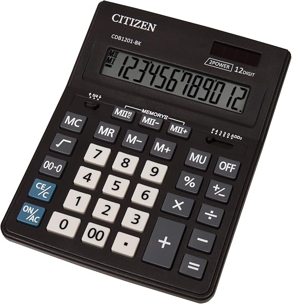 Citizen Cdb-1201bk Büyük Hesap Mak.