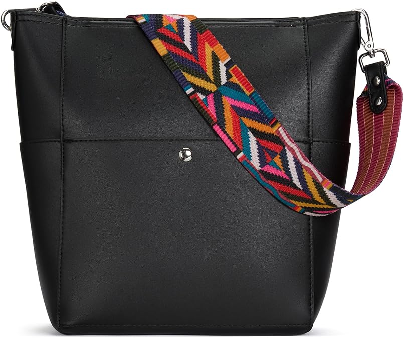 BOSTANTEN Women's Leather Designer Handbags Tote Purses Shoulder Bucket Bags