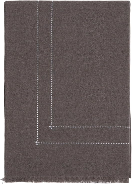 Ted Baker Women's Polyester Nylon Acrylic Wool Scarf, Black Pattern, 70 x 24 inches
