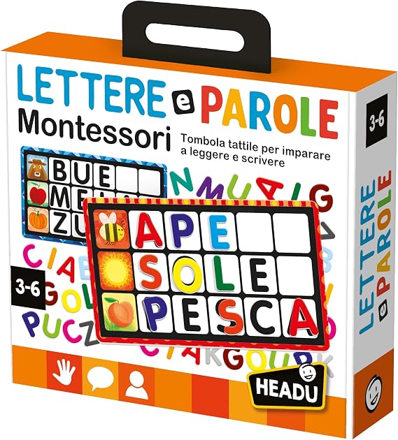 Headu - Educational Game 3-6 Years, Multi-Colored, IT53870