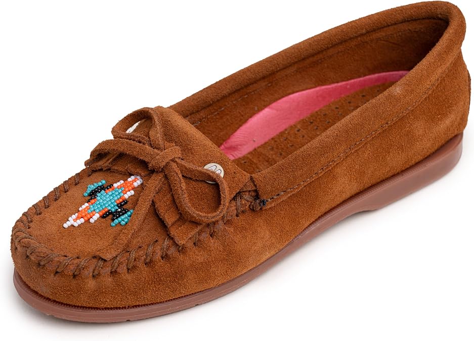 Minnetonka Women's Nizhoni Beaded Moccasin