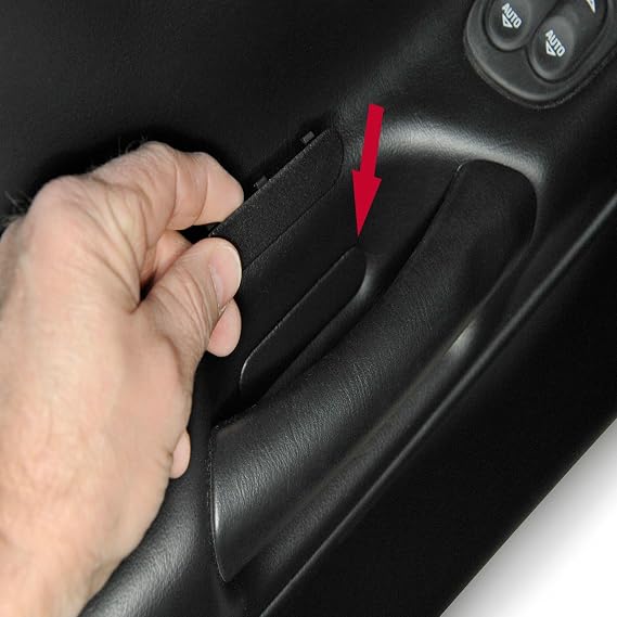 C5 Corvette Door Panel Access Plug Insert Cover Fits: All 97 Through 04 Corvettes By Midwest Corvette