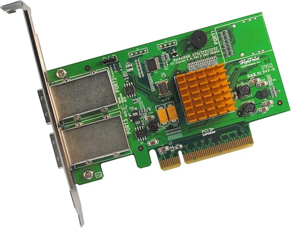 HighPoint RocketRAID 2722 8-Port External SAS 6Gb/s PCIe 2.0 x8 RAID HBA