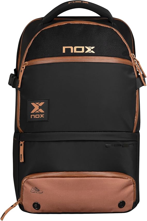 Padel Racket Bag Luxury Open Series 30L Capacity | High-Performance Padel Backpack for Men | Padel Bag Dual Compartment Rackets & Accessories | Ventilated Shoe Compartment & Ergonomic w/Padded Straps