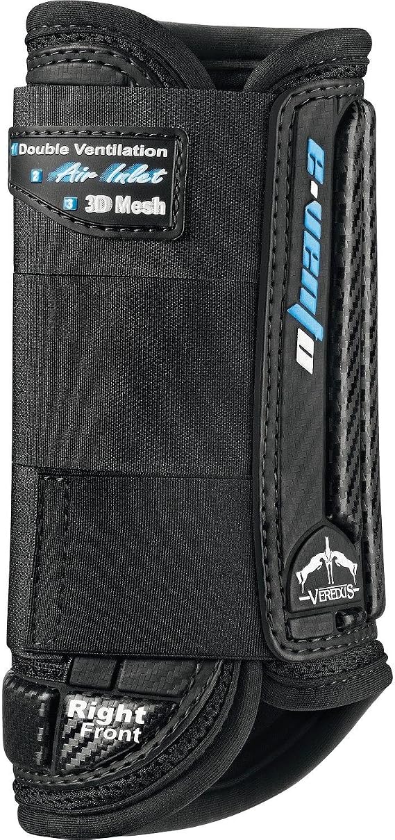 VEREDUS Unisex E-Vento Front Event Boot Black Medium