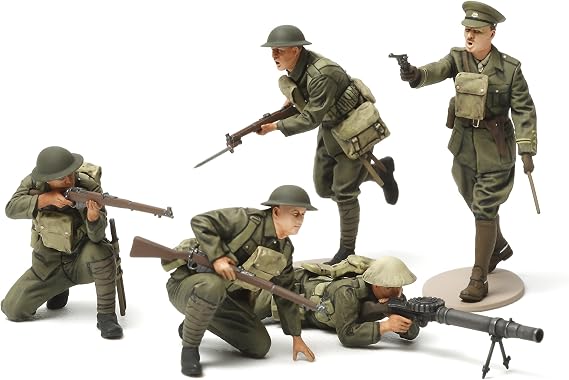Tamiya Models World War I British Infantry Set for 12 Years & Up