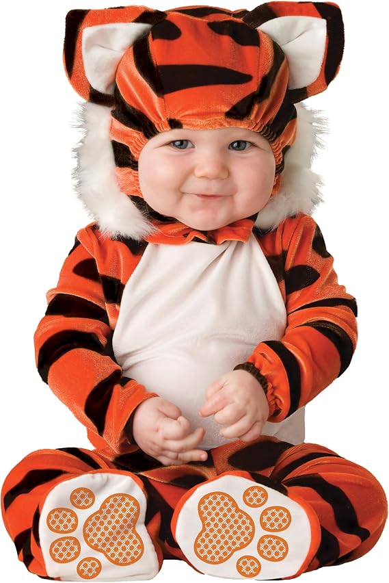 Lil Characters Unisex-baby Infant Tiger Costume