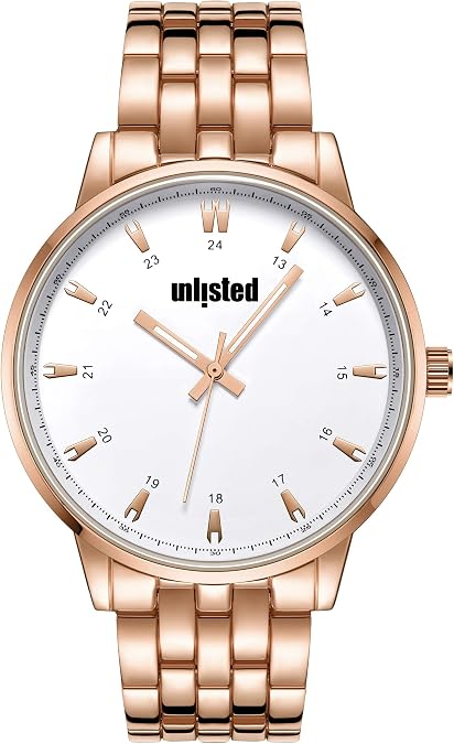 Kenneth Cole Unlisted Men's 3 Hand R. Goldtone Watch