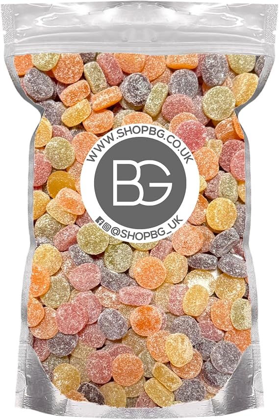 BG Pick & Mix Sweets Candy Pick n Mix Choose Your Sweetie Pouch 800g (- Fruit Pastilles)