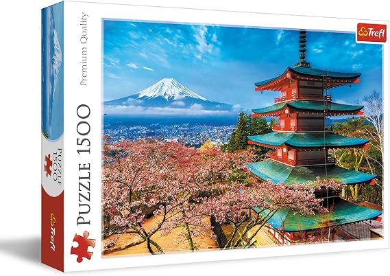 Trefl Mount Fuji - 1500 Piece Puzzle 33.5"x22.8" | RED, DIY, Creative Entertainment, Classic Jigsaw, 14+