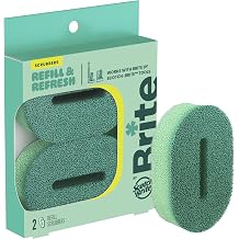 Brite by Scotch-Brite Refill Scrubbers, 2 Pack