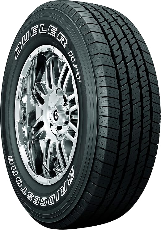 Bridgestone Dueler H/T 685 Highway Terrain SUV Tire LT285/70R17 121 S E | Light Truck Highway All Season Traction 121/118S Rated E (10 Ply) Radial Construction Outlined White Lettering Tire
