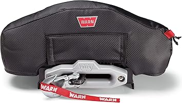 WARN 102639 Stealth Series Winch Cover, Fits: Zeon, Zeon Platinum
