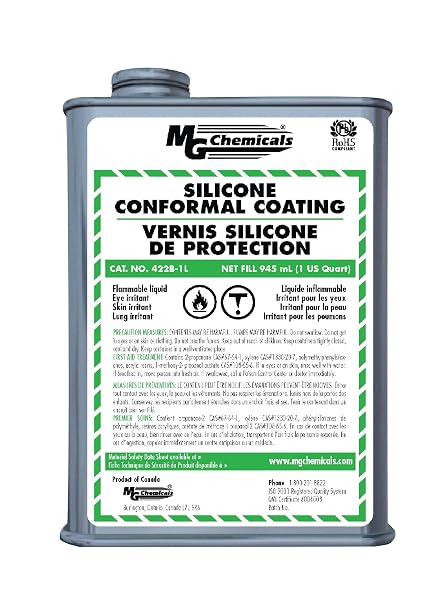 MG Chemicals - 422B-1L Silicone Conformal Coating, 1 Quart Can