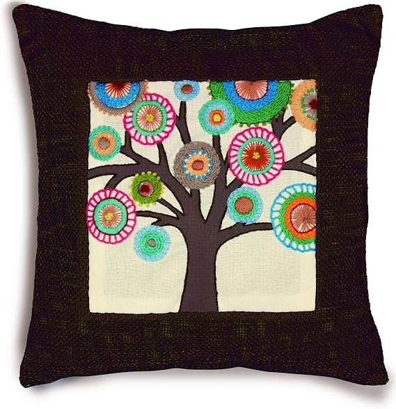 Dimensions Retro Tree Crewel Embroidery Kit, 9.5'' x 9.5''