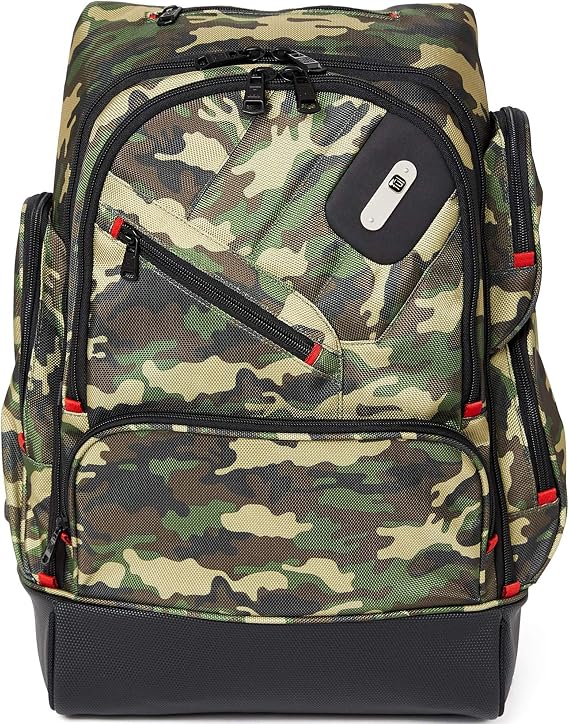 FUL Refugee 15 Inch Sleeve Laptop Backpack | Padded Computer Bag For Commute or Travel, 1680 Denier, Camo