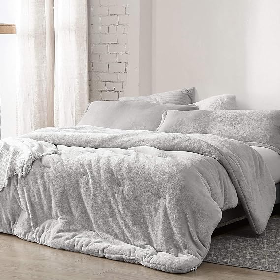 Coma Inducer Oversized Queen Comforter Set - Me Sooo Comfy - Glacier Gray
