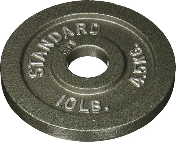 CAP Barbell Olympic 2-Inch Weight Plates Gray | Mulitple Sizes