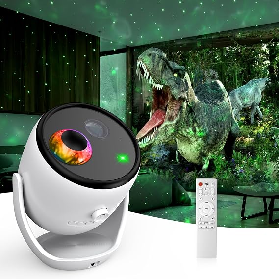3D Galaxy Projector, Star Projector with 65+ Dynamic Scenes, HD Planetarium Projector Night Light with Bluetooth Speaker for Room, Gift for Kids Adults, Relaxing Ambiance