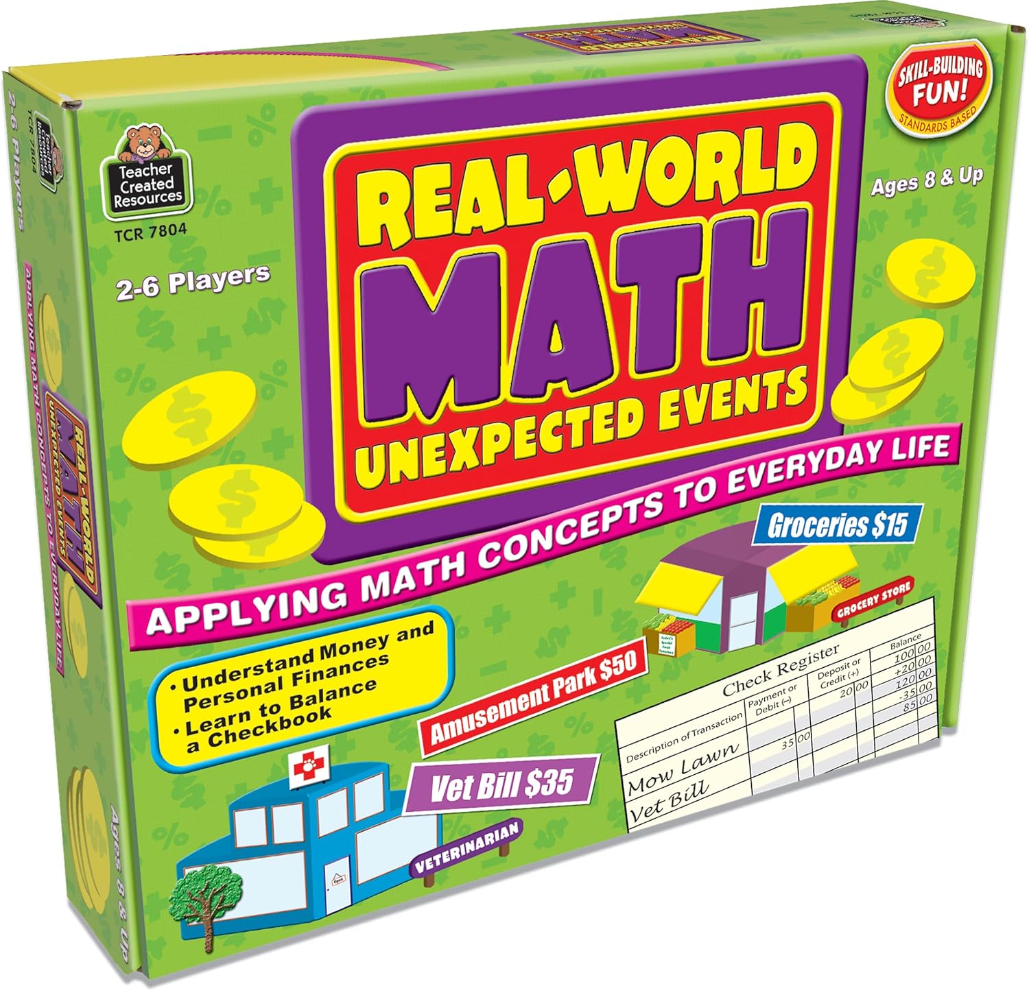 Real-World Math: Unexpected Events, Applying Math Concepts to Everyday Life Teacher Created Resources 7804