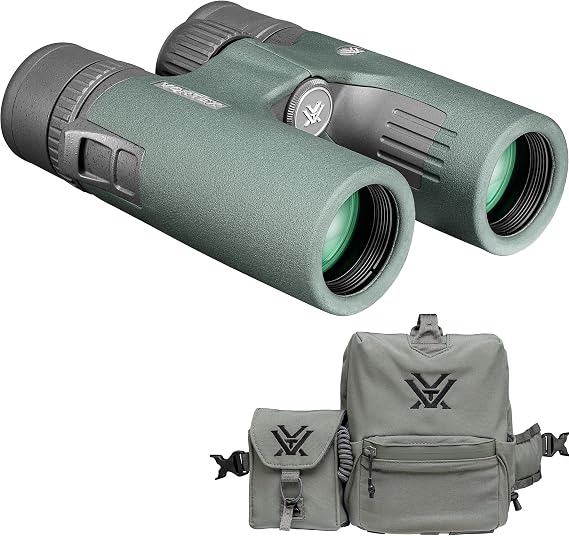 Vortex Razor UHD 8x32 Binoculars & GlassPak Pro Harness | UHD Optics, XR Plus Lens Coatings, Locking Diopter, Magnesium Chassis, Tripod Adaptable - Unlimited, Unconditional