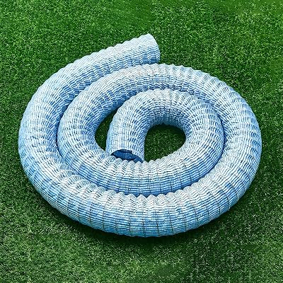 Flexible Perforated French Drain Pipe 2-12in Wide, Underg-round Landscape Drainage Tube for Ya-rd, House Side, Lawn, Garden, Retaining Wall, Easy Install Drain System15cm5.9,L 2m6.6ft